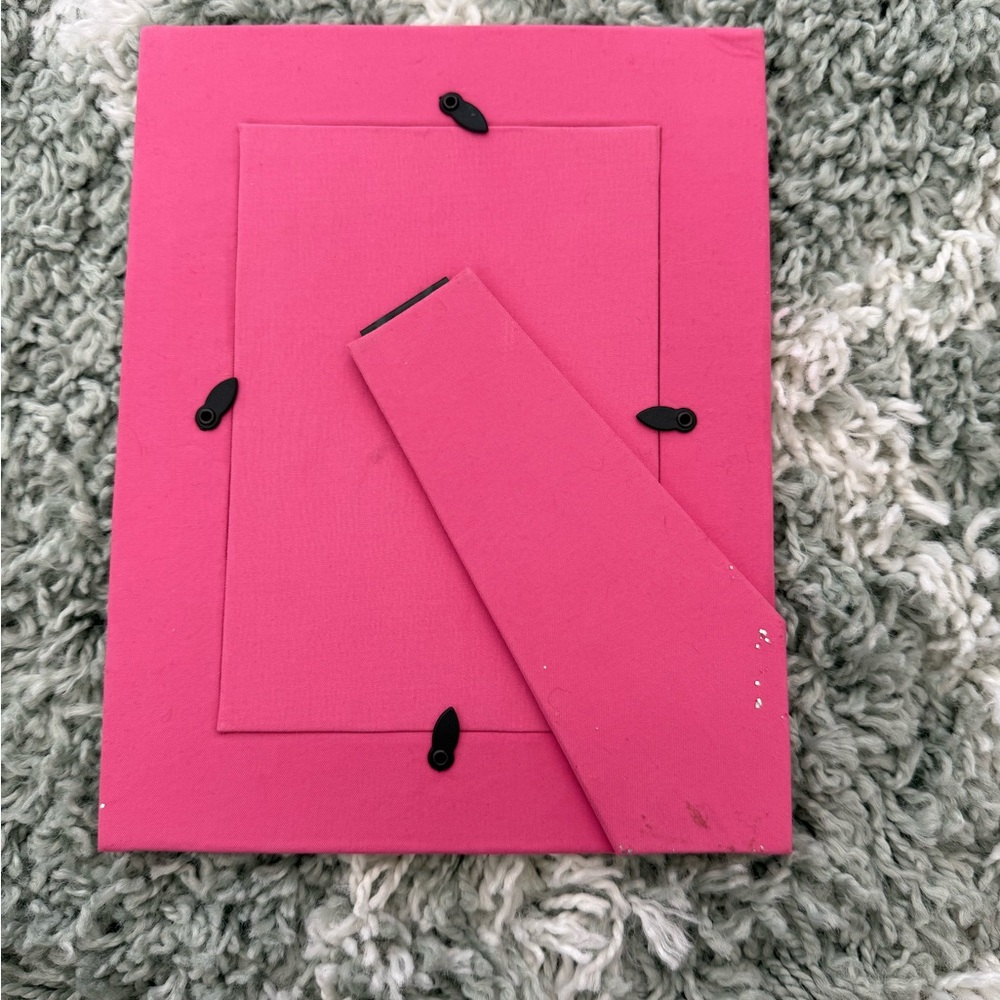 Green and Pink Patterned Picture Frame - Kappa Delta and Lily Pulitzer - Picture 2 of 3